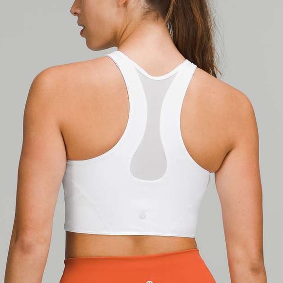 lululemon athletica Other - Lululemon Mesh Back Train Bra White